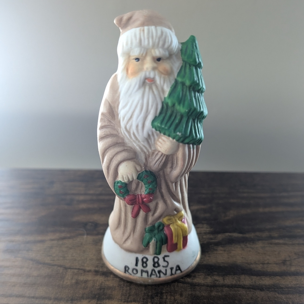 Eastern European Santa 1885 Romania Santa Clause Figurine